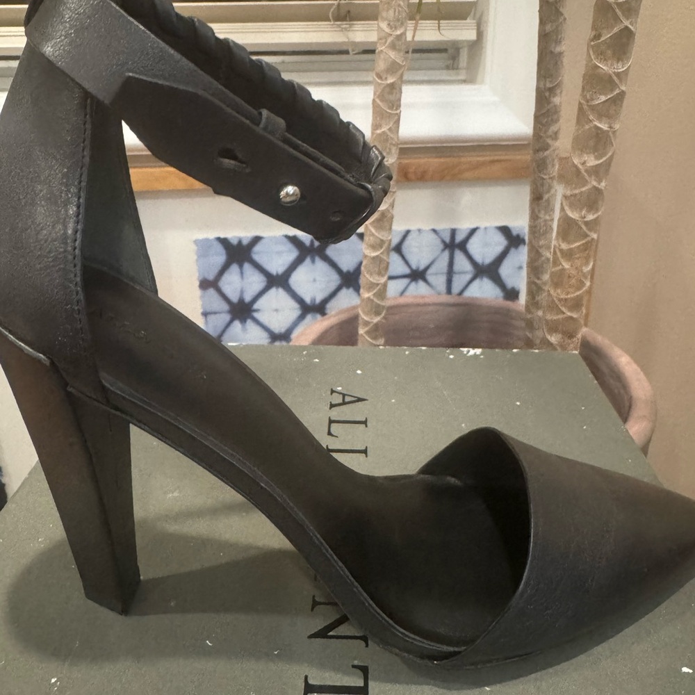 NEW- All Saints Gabie Heels US 8/EU 39 - Picture 2 of 4